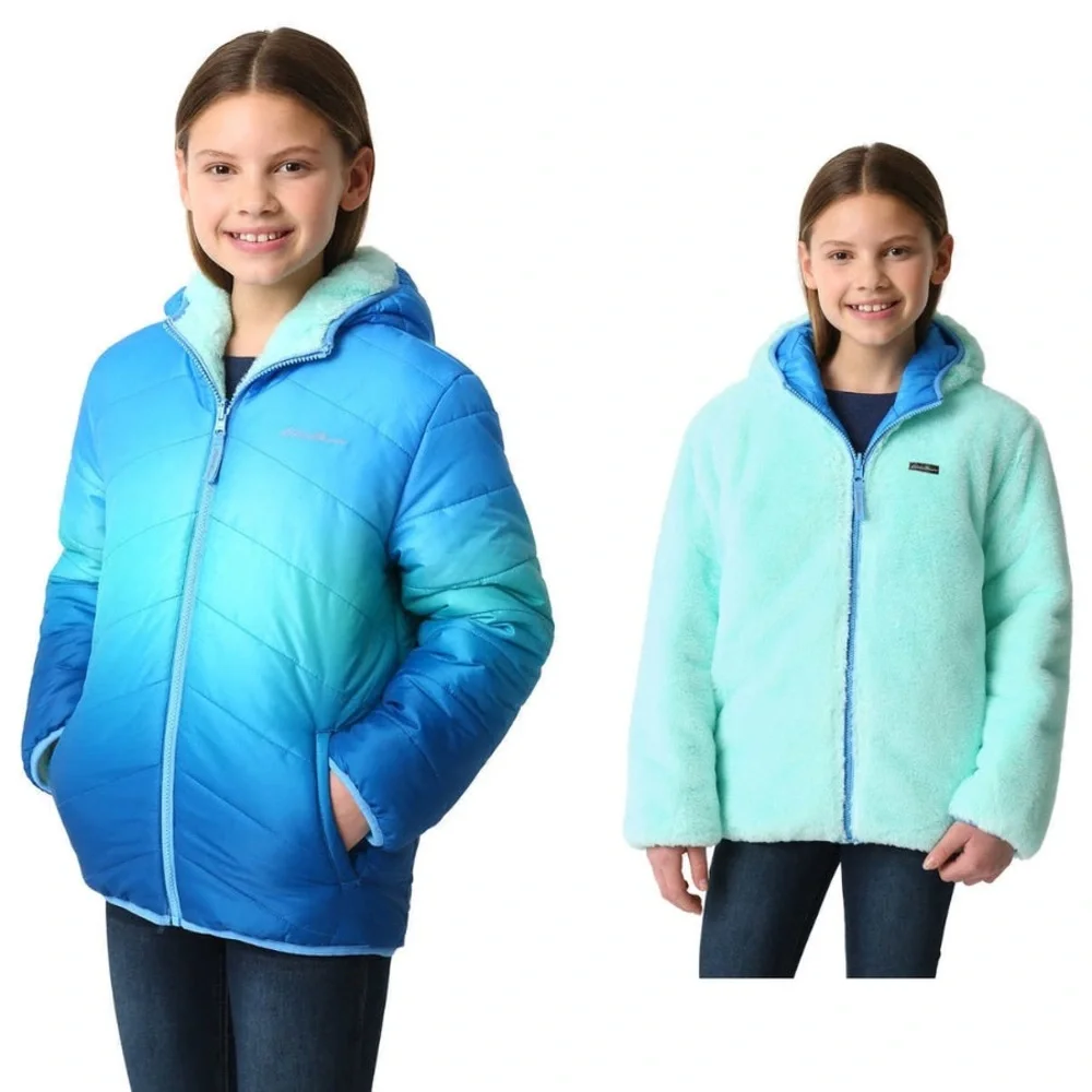 Eddie Bauer | Jackets & Coats | Eddie Bauer Girls Reversible